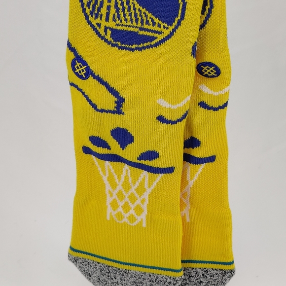 NWT Stance x NBA GOLDEN STATE LANDMARK Crew Socks Size L - Picture 5 of 9